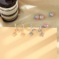 Korean Fashion Diamond Earrings main image 5