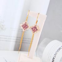 Geometric Fashion Tassel Earrings main image 2