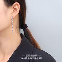 Chain Asymmetrical Earrings sku image 3