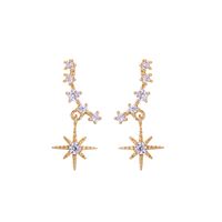 Korean Fashion Diamond Earrings sku image 1