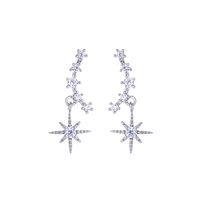 Korean Fashion Diamond Earrings sku image 2