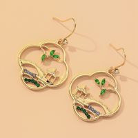 Chinese Style Retro Painting Earrings sku image 3