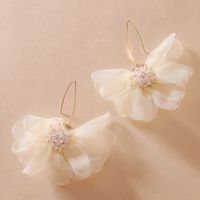 Fashion Elegant Flower Earrings sku image 1