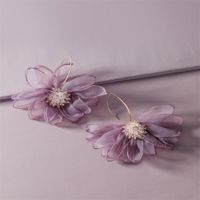 Fashion Elegant Flower Earrings sku image 2