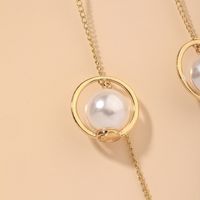Pearl Chain Earrings main image 5