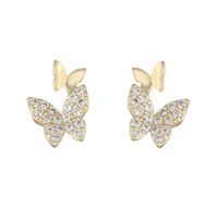 Diamond Butterfly Five-pointed Star Earrings Set main image 6