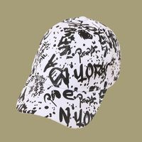 Korean Fashion Graffiti Alphabet Baseball Cap sku image 1