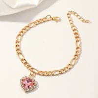 Bracelet En Zircon D&#39;amour De Diamant De Mode Simple sku image 1