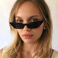 Neue Mode Trendige Cat Eye Transparente Rahmen Sonnenbrille main image 3