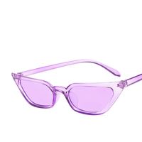 New Fashion Trendy Cat Eye Transparent Frame Sunglasses main image 4