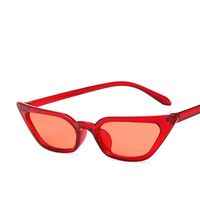 Neue Mode Trendige Cat Eye Transparente Rahmen Sonnenbrille main image 5