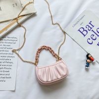 Mini Children Bag Baby Handbag Girl Chain Messenger Bag sku image 5