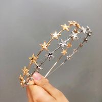 Simple Five-pointed Star Hair Band main image 5