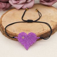 Valentine's Day Love Miyuki Rice Beads Bracelet main image 3