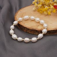 Bracelet De Perles D&#39;eau Douce À La Mode Bohème Simple main image 1