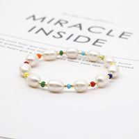 Bracelet De Perles D&#39;eau Douce À La Mode Bohème Simple main image 5