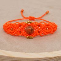 Ethnic Style Handmade Stone Beaded Woven Bracelet sku image 2