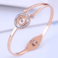 Korean Fashion Titanium Steel Simple Bracelet main image 1