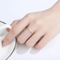 S925 Silver Plated Zircon Ring main image 3