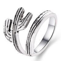 Fashion Alloy Cactus Open Ring main image 1