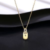 S925 Silver Fashion Gold Plated Necklace sku image 1
