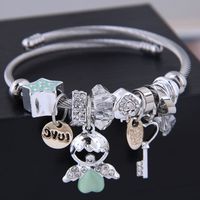 Fashion Simple Angel Doll Key Bracelet sku image 1