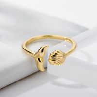 New Whale Tail Adjustable Ring main image 3