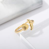 New Whale Tail Adjustable Ring main image 4