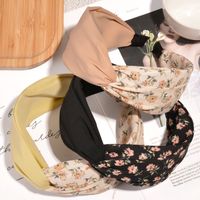 Korean Floral Fabric Fashion Headband main image 5