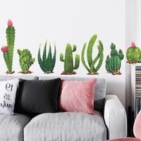 New Tropical Cactus Skirting Wall Stickers main image 4