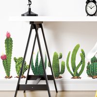 New Tropical Cactus Skirting Wall Stickers main image 5