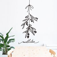New Road Creative Solid Color Retro Branches Wall Stickers main image 1