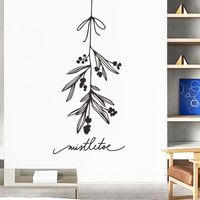 New Road Creative Solid Color Retro Branches Wall Stickers main image 5