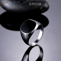Fashion Simple Men's Ring main image 4