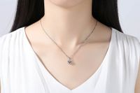 Simple Zircon Eight Arrows Fashion Necklace main image 5