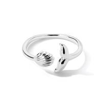 New Whale Tail Adjustable Ring sku image 1