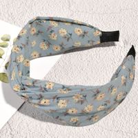 Fashion Chiffon Wide-brimmed Flower Headband sku image 2