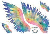 New Wings Simple Stickers sku image 1