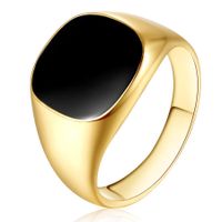 Fashion Simple Men's Ring sku image 1