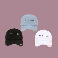 Denim Fashion Hip-hop Baseball Cap main image 1