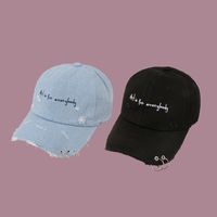 Denim Fashion Hip-hop Baseball Cap main image 4