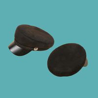 Einfache Baskenmütze Der Schwarzen Mode main image 5