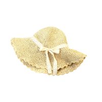 Outdoor Sun Protection Lace Straw Hat main image 6