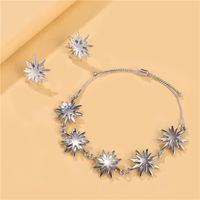 Sun Flower Bracelet Earrings Set main image 3