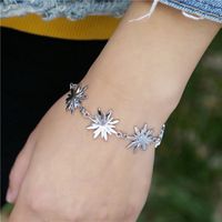 Sun Flower Bracelet Earrings Set main image 6