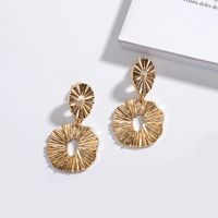 Simple Exaggerated Circle Earrings main image 4