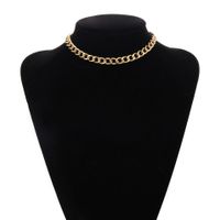 Fashion Punk Style Metal Simple Necklace sku image 1