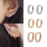 New Creative Retro Simple Diamond Earrings main image 1