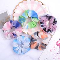 New Simple Cotton Hair Scrunchies Set main image 1