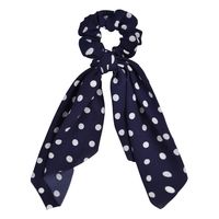 Simple Polka Dot Long Streamer Hair Scrunchies main image 4